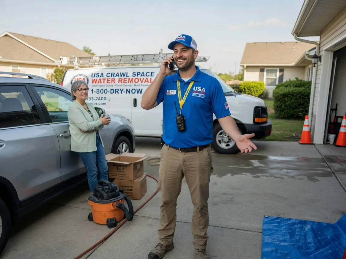 Crawl Space Water Removal Erwinna, PA FAQs